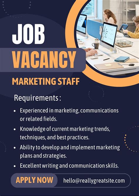 Job Vacancy .